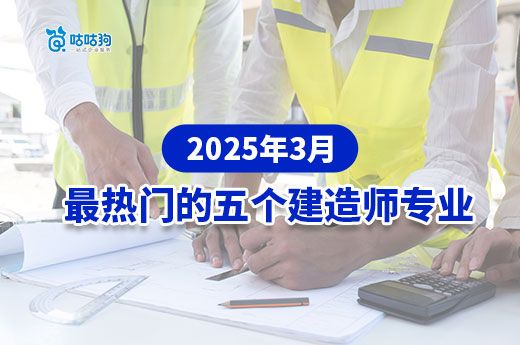 2025 年3月需求最火热的 5 个建造师专业